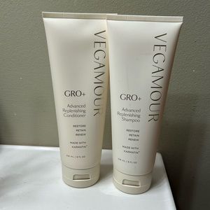 NWT VEGAMOUR GRO+ ADVANCED REPLENISHING SHAMPOO & CONDITIONER SET